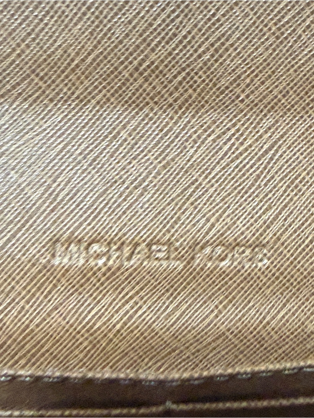 Michael Kors Brown Croc-Embossed Leather Wallet in good condition - Picture 15 of 16